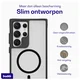 Buddi Hybrid Samsung Galaxy S24 Ultra Hoesje MagSafe Matte Zwart afbeelding 7