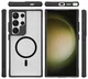 Buddi Hybrid Samsung Galaxy S24 Ultra Hoesje MagSafe Matte Zwart afbeelding 10