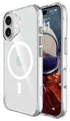 Buddi Core Apple iPhone 16 Hoesje MagSafe Back Cover Transparant afbeelding