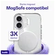 Buddi Core Apple iPhone 16 Hoesje MagSafe Back Cover Transparant afbeelding 4