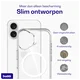 Buddi Core Apple iPhone 16 Hoesje MagSafe Back Cover Transparant afbeelding 6