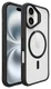 Buddi Hybrid Apple iPhone 16 Hoesje MagSafe Back Cover Transparant Zwart afbeelding 10