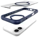 Buddi Hybrid Apple iPhone 16 Hoesje MagSafe Back Cover Transparant Blauw afbeelding 12