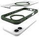 Buddi Hybrid Apple iPhone 16 Hoesje MagSafe Back Cover Transparant Groen afbeelding 12