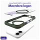 Buddi Hybrid Apple iPhone 16 Hoesje MagSafe Back Cover Transparant Groen afbeelding 9