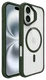 Buddi Hybrid Apple iPhone 16 Hoesje MagSafe Back Cover Transparant Groen afbeelding 10
