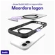 Buddi Hybrid Apple iPhone 16 Hoesje MagSafe Back Cover Matte Zwart afbeelding 9