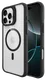 Buddi Hybrid Apple iPhone 16 Pro Hoesje MagSafe Back Cover Transparant Zwart