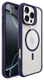 Buddi Hybrid Apple iPhone 16 Pro Hoesje MagSafe Back Cover Transparant Paars afbeelding 10