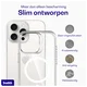 Buddi Core Apple iPhone 16 Pro Max Hoesje MagSafe Back Cover Transparant afbeelding 6