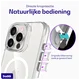 Buddi Core Apple iPhone 16 Pro Max Hoesje MagSafe Back Cover Transparant afbeelding 7