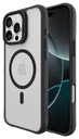 Buddi Hybrid Apple iPhone 16 Pro Max Hoesje MagSafe Back Cover Matte Zwart