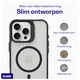 Buddi Hybrid Apple iPhone 16 Pro Max Hoesje MagSafe Back Cover Matte Zwart afbeelding 8