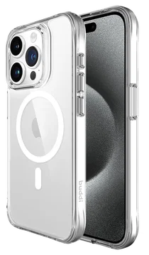 Buddi Core Apple iPhone 15 Pro Hoesje MagSafe Back Cover Transparant