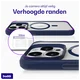 Buddi Hybrid Apple iPhone 15 Pro Hoesje MagSafe Back Cover Transparant Blauw afbeelding 7