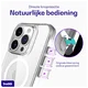 Buddi Core Apple iPhone 15 Pro Max Hoesje MagSafe Back Cover Transparant afbeelding 7
