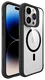 Buddi Hybrid Apple iPhone 15 Pro Max Hoesje MagSafe Back Cover Transparant Zwart afbeelding 9