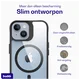 Buddi Hybrid Apple iPhone 15 / 14 / 13 Hoesje MagSafe Transparant Zwart afbeelding 8