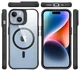 Buddi Hybrid Apple iPhone 15 / 14 / 13 Hoesje MagSafe Transparant Zwart afbeelding 11