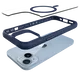 Buddi Hybrid Apple iPhone 15 / 14 / 13 Hoesje MagSafe Transparant Blauw afbeelding 10