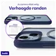 Buddi Hybrid Apple iPhone 15 / 14 / 13 Hoesje MagSafe Transparant Blauw afbeelding 5