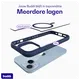 Buddi Hybrid Apple iPhone 15 / 14 / 13 Hoesje MagSafe Transparant Blauw afbeelding 7