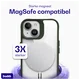 Buddi Hybrid Apple iPhone 15 / 14 / 13 Hoesje MagSafe Transparant Groen afbeelding 4