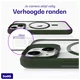 Buddi Hybrid Apple iPhone 15 / 14 / 13 Hoesje MagSafe Transparant Groen afbeelding 7