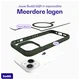 Buddi Hybrid Apple iPhone 15 / 14 / 13 Hoesje MagSafe Transparant Groen afbeelding 9