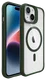 Buddi Hybrid Apple iPhone 15 / 14 / 13 Hoesje MagSafe Transparant Groen afbeelding 10