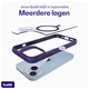 Buddi Hybrid Apple iPhone 15 / 14 / 13 Hoesje MagSafe Transparant Paars afbeelding 8