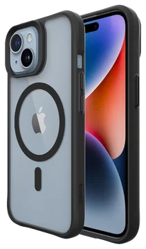 Buddi Hybrid Apple iPhone 15 / 14 / 13 Hoesje MagSafe Back Cover Matte Zwart