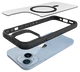 Buddi Hybrid Apple iPhone 15 / 14 / 13 Hoesje MagSafe Back Cover Matte Zwart afbeelding 12