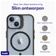 Buddi Hybrid Apple iPhone 15 / 14 / 13 Hoesje MagSafe Back Cover Matte Zwart afbeelding 8