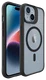Buddi Hybrid Apple iPhone 15 / 14 / 13 Hoesje MagSafe Back Cover Matte Zwart afbeelding 10