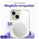 Buddi Core Apple iPhone 15 Hoesje MagSafe Back Cover Transparant afbeelding 4