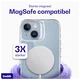 Buddi Core Apple iPhone 14 / 13 Hoesje MagSafe Back Cover Transparant afbeelding 4