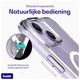Buddi Core Apple iPhone 14 / 13 Hoesje MagSafe Back Cover Transparant afbeelding 6