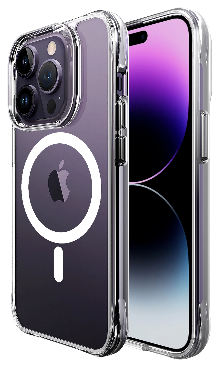 Buddi Core Apple iPhone 14 Pro Hoesje MagSafe Back Cover Transparant afbeelding 1