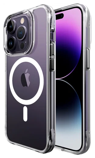 Buddi Core Apple iPhone 14 Pro Hoesje MagSafe Back Cover Transparant afbeelding 1