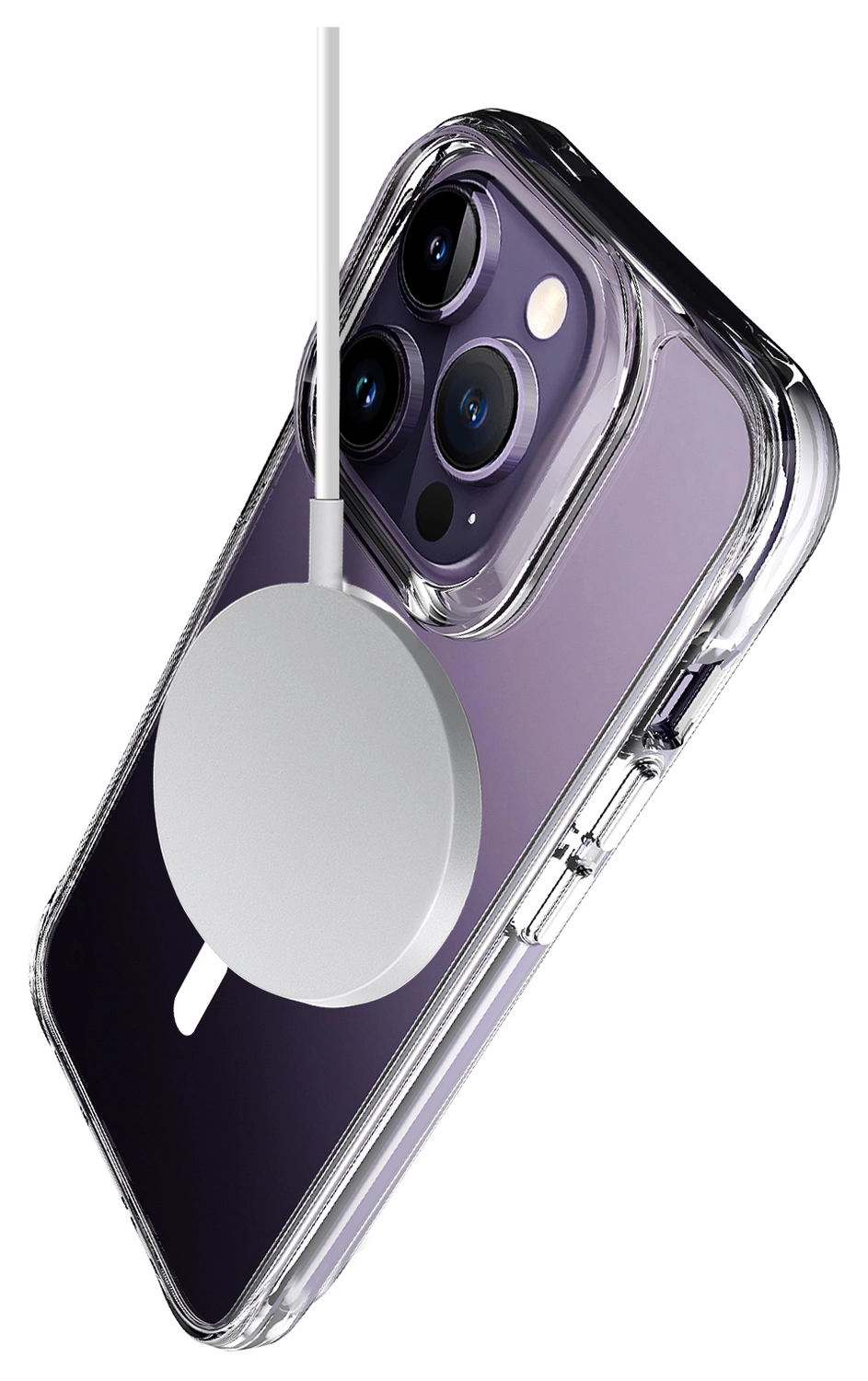 Buddi Core Apple iPhone 14 Pro Max Hoesje MagSafe Back Cover Transparant afbeelding 12