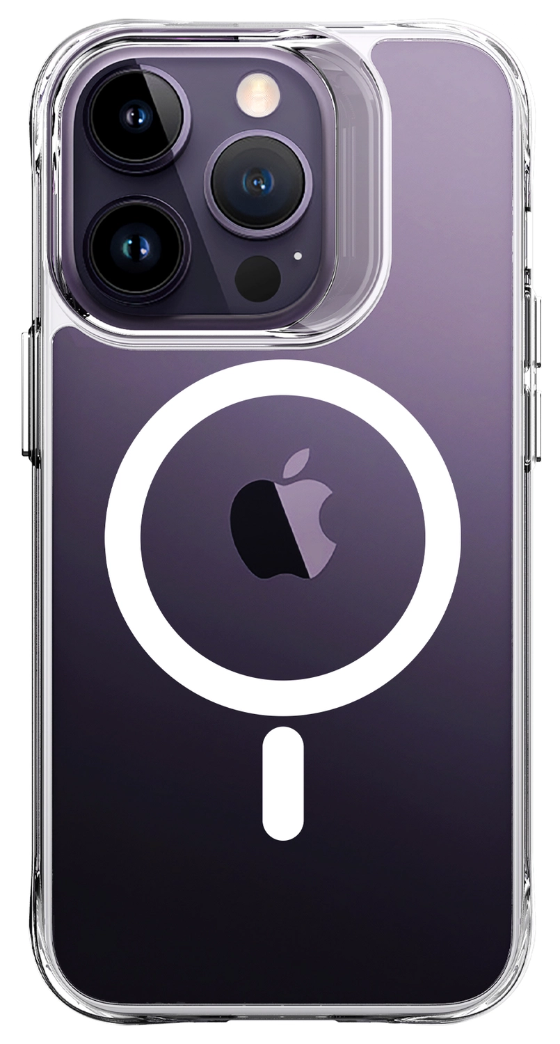 Buddi Core Apple iPhone 14 Pro Max Hoesje MagSafe Back Cover Transparant afbeelding 10