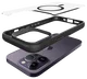 Buddi Hybrid Apple iPhone 14 Pro Max Hoesje MagSafe Back Cover Transparant Zwart afbeelding 11