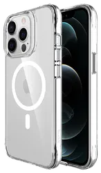 Buddi Core Apple iPhone 13 Pro Hoesje MagSafe Back Cover Transparant afbeelding