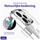 Buddi Core Apple iPhone 13 Pro Hoesje MagSafe Back Cover Transparant afbeelding 5