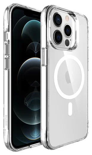 Buddi Core Apple iPhone 13 Pro Hoesje MagSafe Back Cover Transparant afbeelding 9