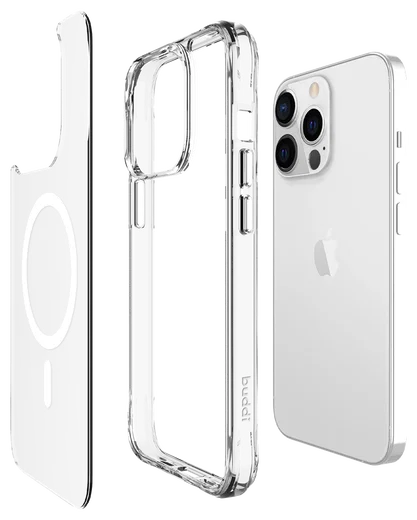 Buddi Core Apple iPhone 13 Pro Hoesje MagSafe Back Cover Transparant afbeelding 10