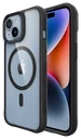 Buddi Hybrid Apple iPhone 13 Pro Hoesje MagSafe Back Cover Transparant Zwart