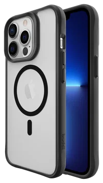 Buddi Hybrid Apple iPhone 13 Pro Hoesje MagSafe Back Cover Matte Zwart