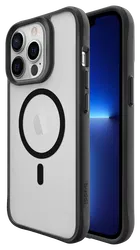 Buddi Hybrid Apple iPhone 13 Pro Hoesje MagSafe Back Cover Matte Zwart afbeelding